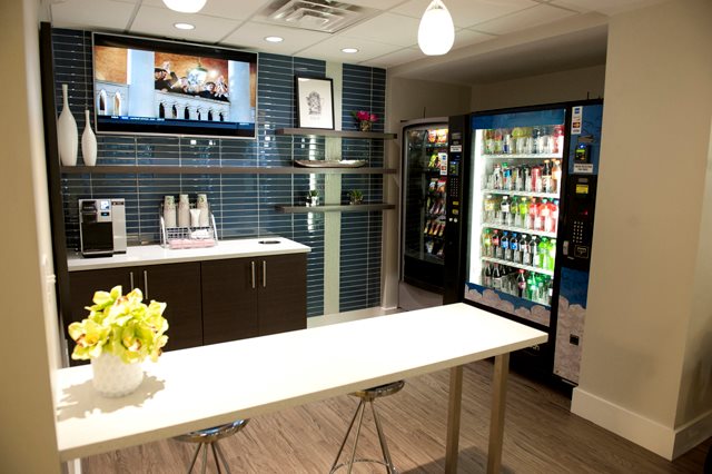 Resident clubhouse kitchen area _interior